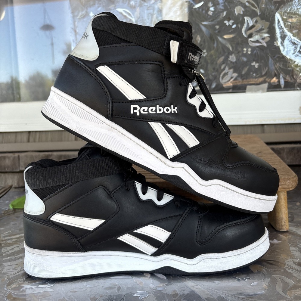 Reebok Work Men High Top Comp Safety  Sneaker Industrial Construction Black 10 M
